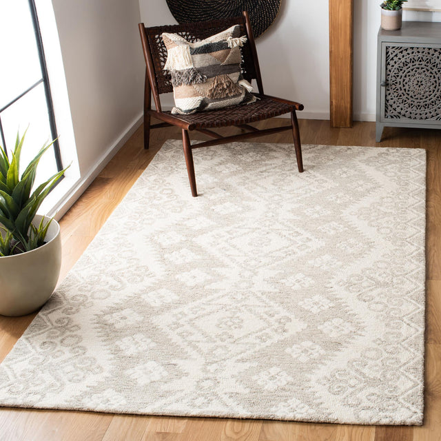 Safavieh Micro-Loop Mlp952A Ivory/Beige Rugs.