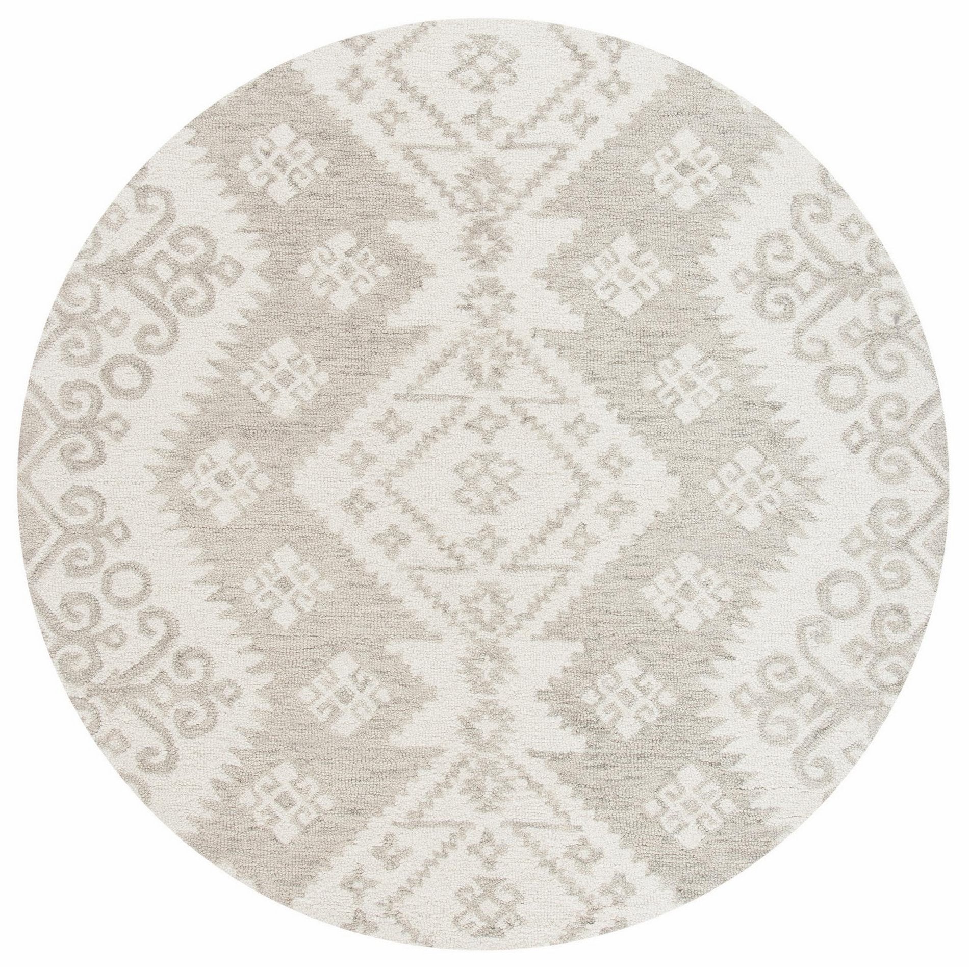 Safavieh Micro-Loop Mlp952A Ivory/Beige Area Rug