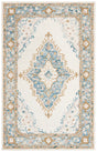 Safavieh Micro-Loop Mlp953A Ivory/Blue Rugs.
