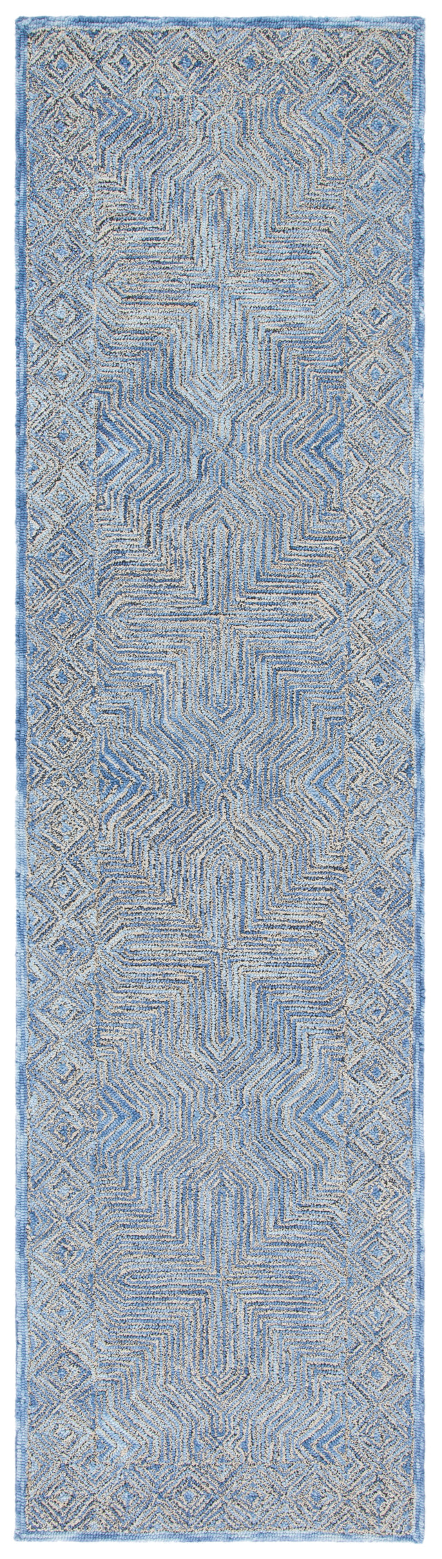 Safavieh Micro-Loop Mlp975M Blue Rugs.