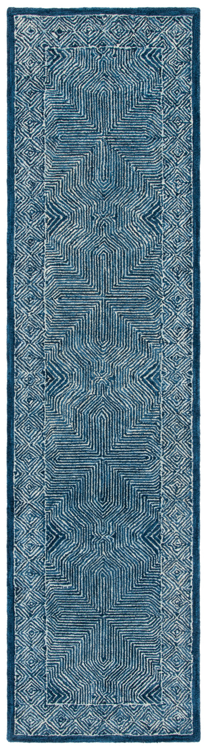 Safavieh Micro-Loop Mlp975N Navy Area Rug