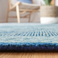 Safavieh Micro-Loop Mlp975N Navy Area Rug