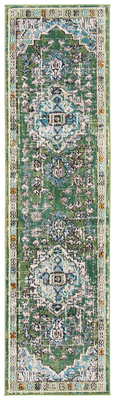 Safavieh Monaco Mnc207Y Green/Turquoise Rugs.