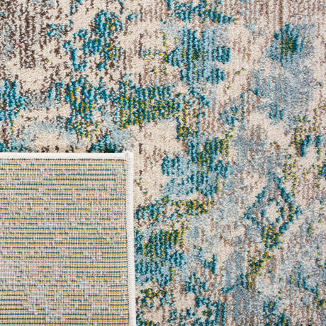 Safavieh Monaco Mnc219X Green/Turquoise Rugs.
