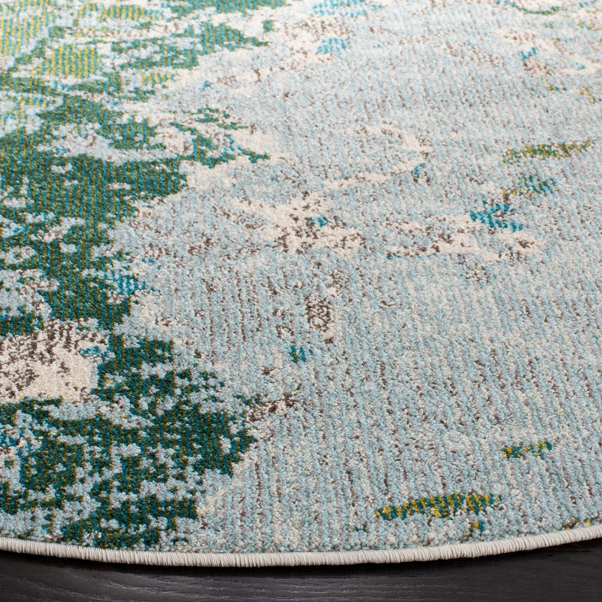 Safavieh Monaco Mnc219X Green/Turquoise Rugs.