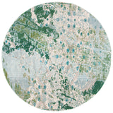 Safavieh Monaco Mnc219X Green/Turquoise Rugs.