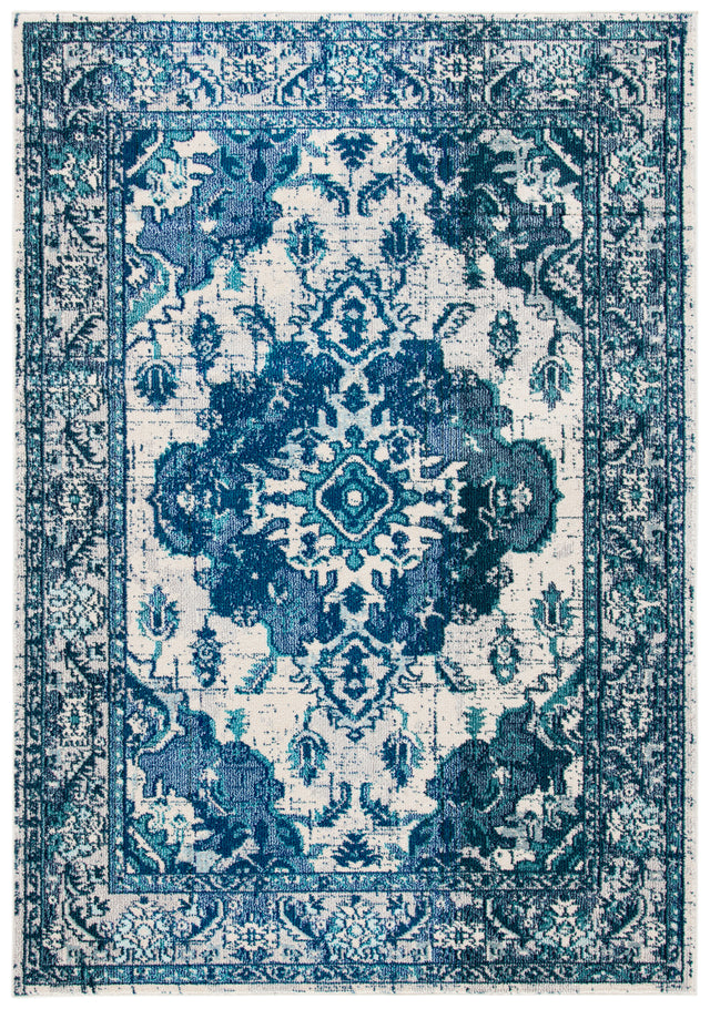 Safavieh Monaco Mnc243A Ivory/Blue Area Rug