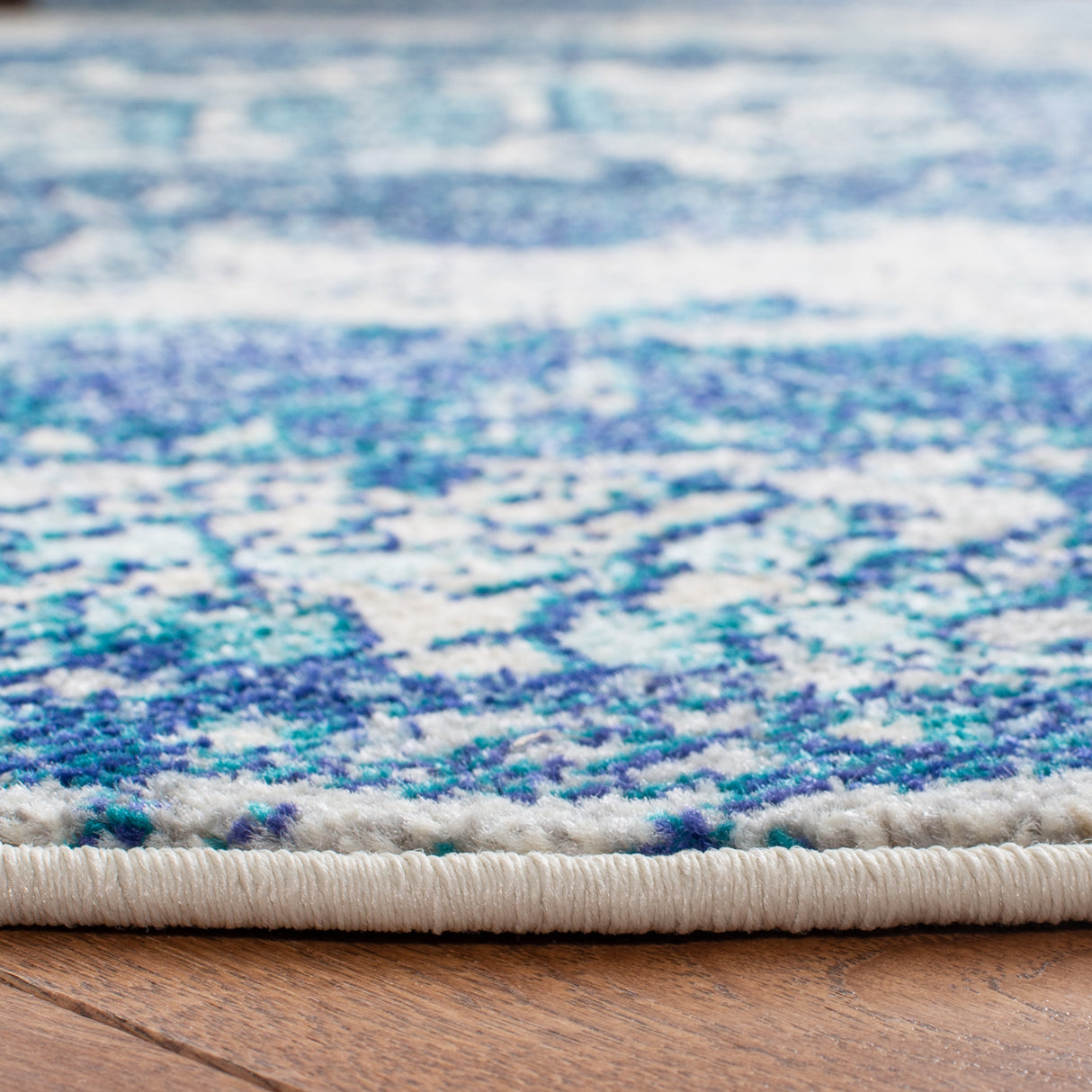 Safavieh Monaco Mnc243A Ivory/Blue Rugs.