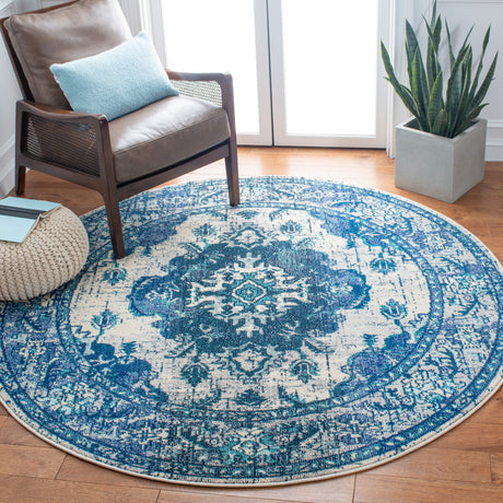 Safavieh Monaco Mnc243A Ivory/Blue Area Rug