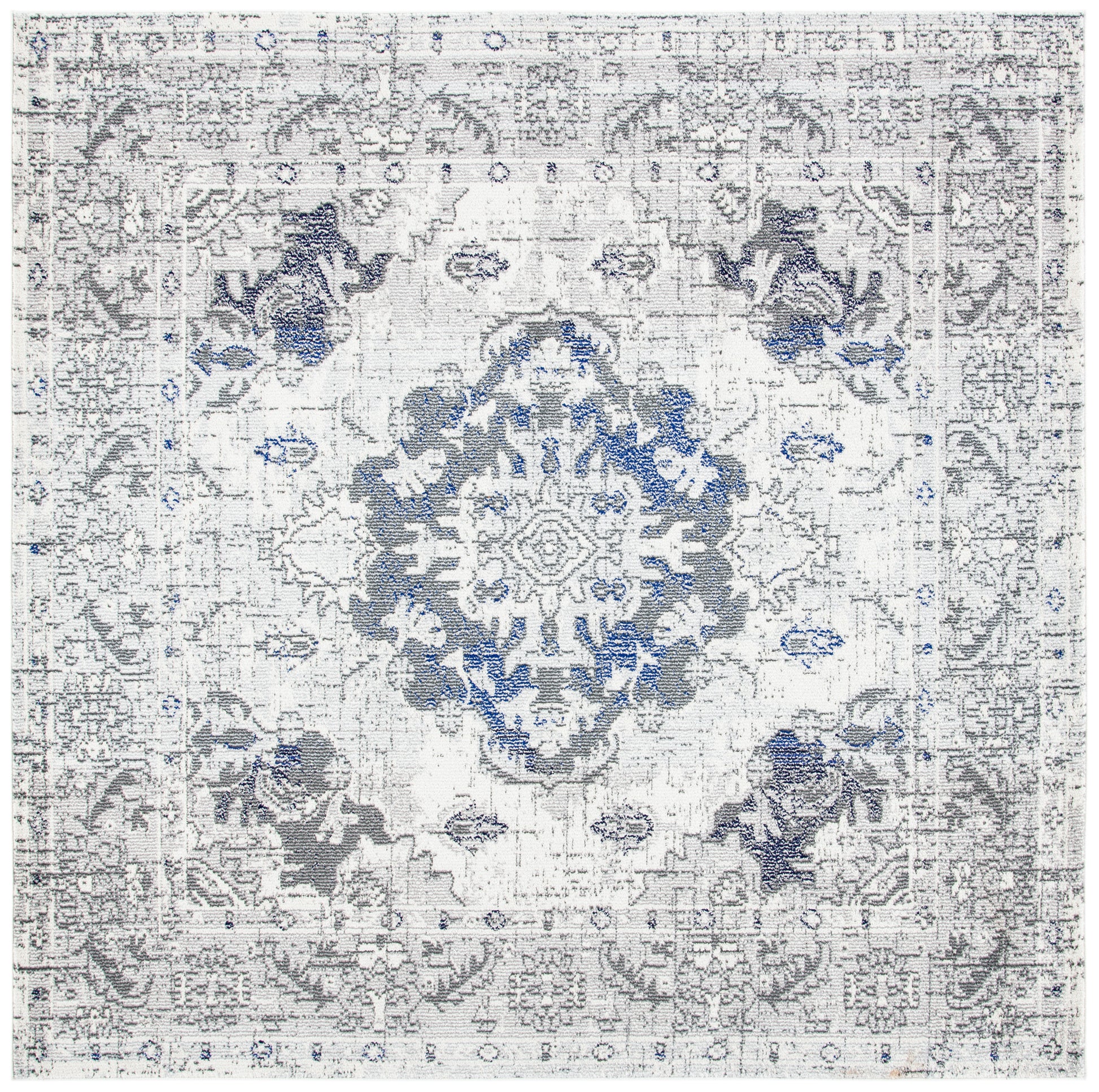 Safavieh Monaco Mnc243B Ivory/Grey Area Rug