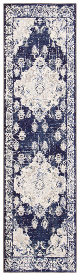 Safavieh Monaco Mnc243C Ivory/Navy Rugs.