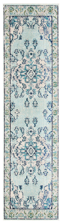 Safavieh Monaco Mnc243K Light Blue/Ivory Area Rug