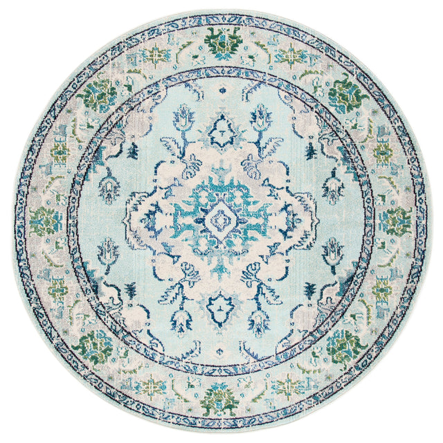Safavieh Monaco Mnc243K Light Blue/Ivory Rugs.