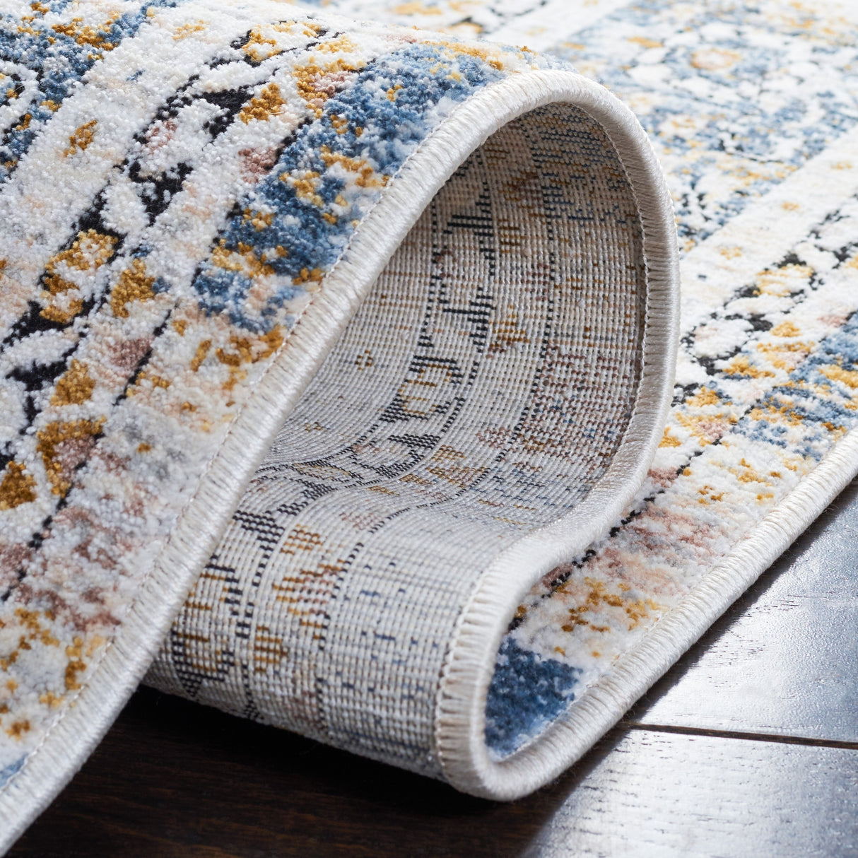 Safavieh Moondust Mnd658M Blue/Grey Rug.