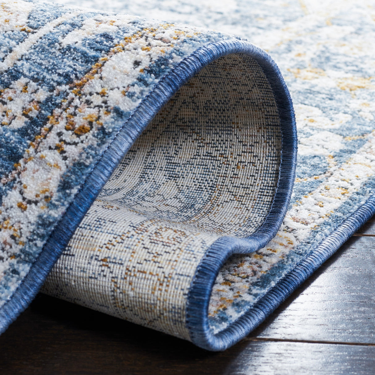 Safavieh Moondust Mnd662A Ivory/Blue Rug.