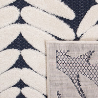 Safavieh Monroe Mnr160N Navy/Creme Area Rug