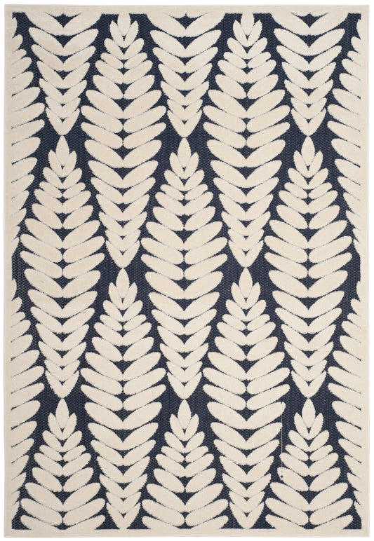 Safavieh Monroe Mnr160N Navy/Creme Area Rug