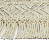 Kaleen Mara Mil02-01 Ivory, Steel Area Rug