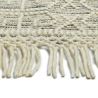 Kaleen Mara Mil03-01 Ivory, Black Area Rug