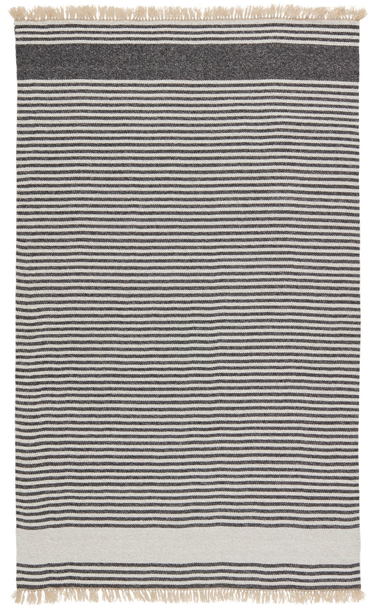 Jaipur Morro Bay Strand Mrb01 Dark Gray/Beige Area Rug