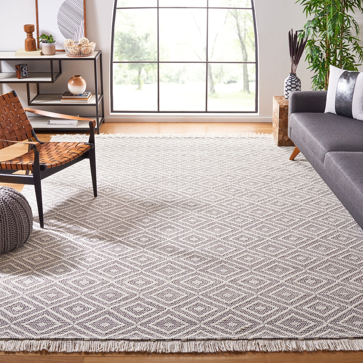 Safavieh Marbella Mrb206Z Ivory/Black Rug.