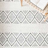 Safavieh Marbella Mrb320A Ivory/Black Rug.