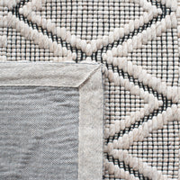 Safavieh Marbella Mrb320G Silver/Black Area Rug