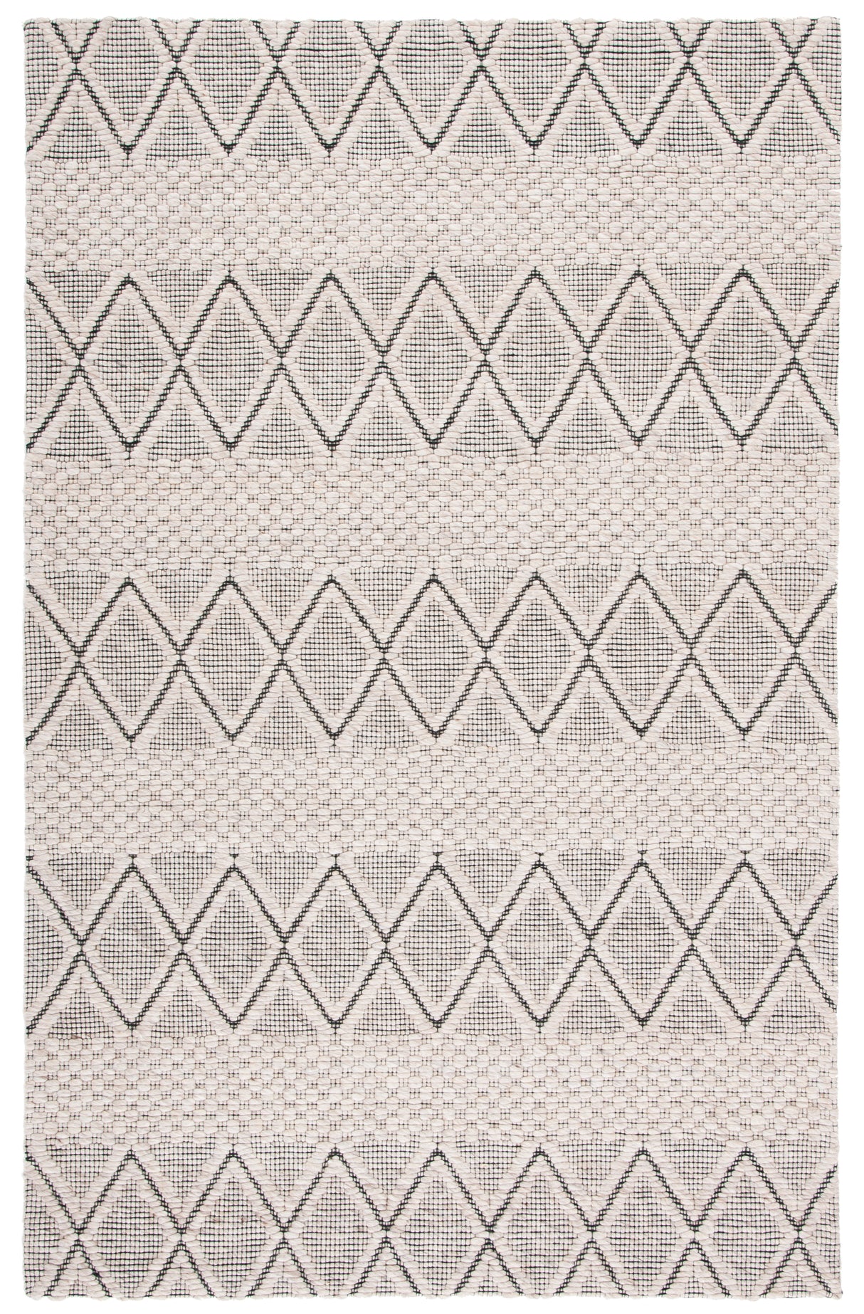 Safavieh Marbella Mrb320G Silver/Black Rug.