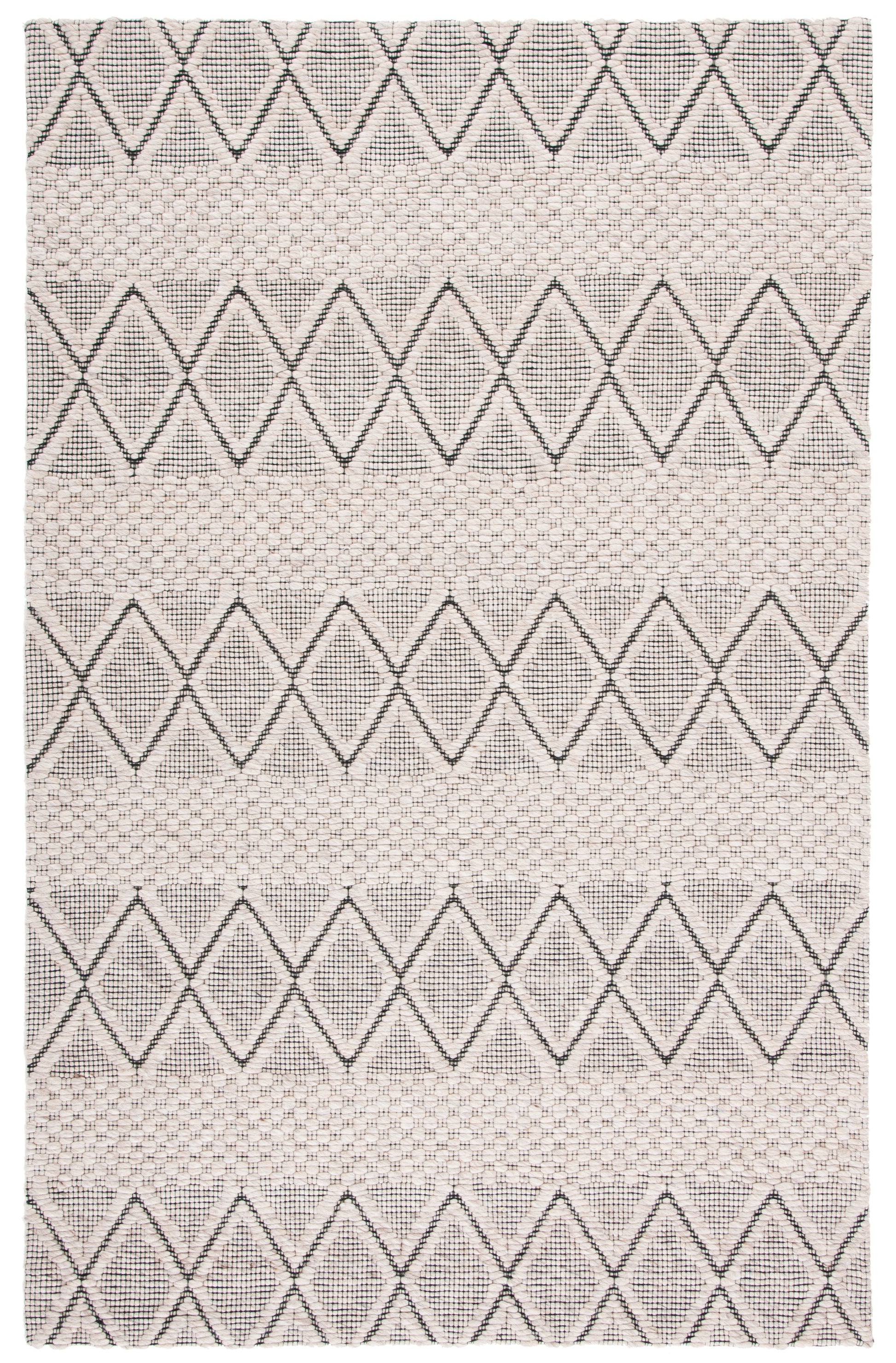 Safavieh Marbella Mrb320G Silver/Black Area Rug