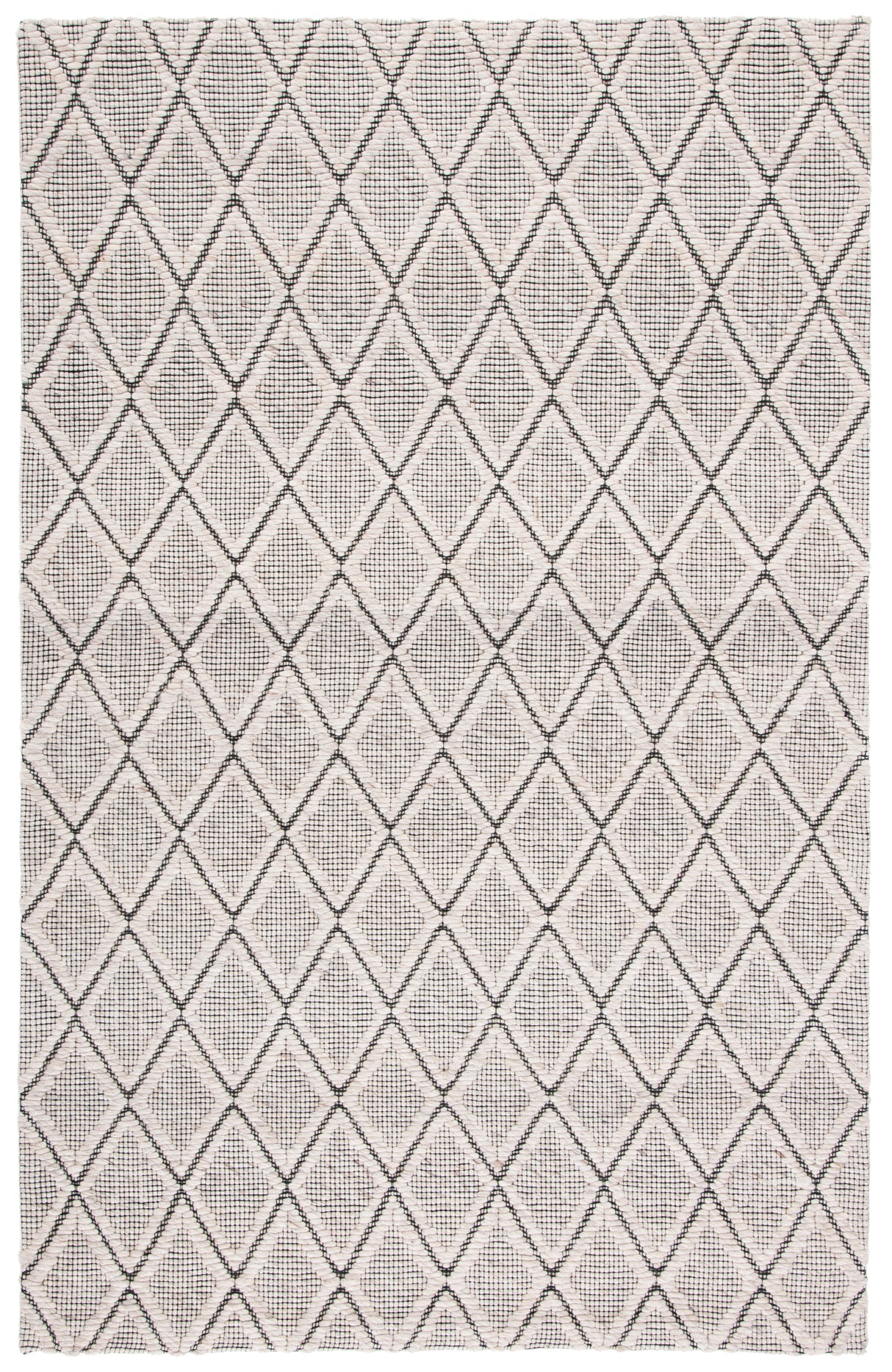 Safavieh Marbella Mrb321G Silver/Black Rug.