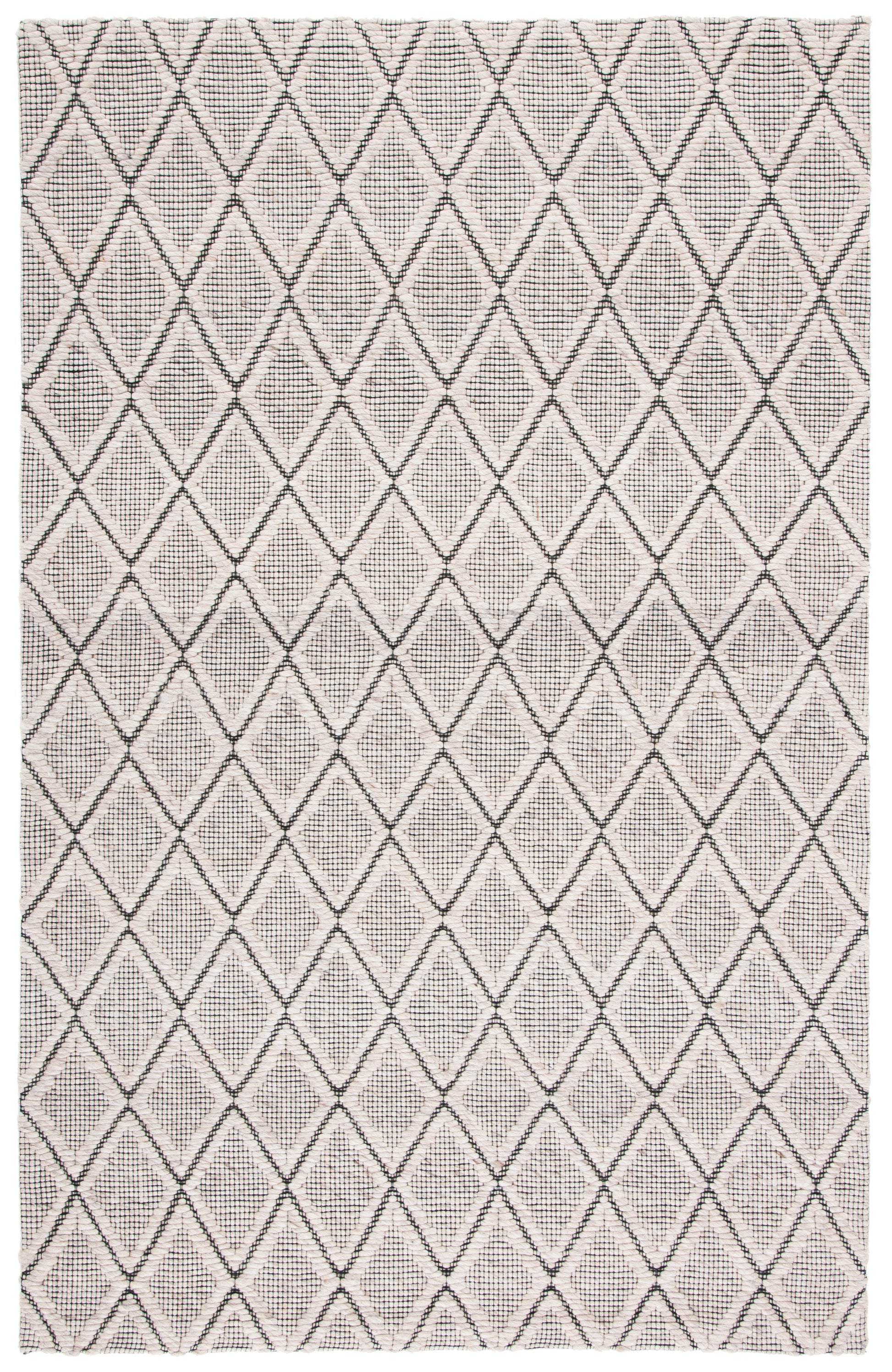 Safavieh Marbella Mrb321G Silver/Black Area Rug