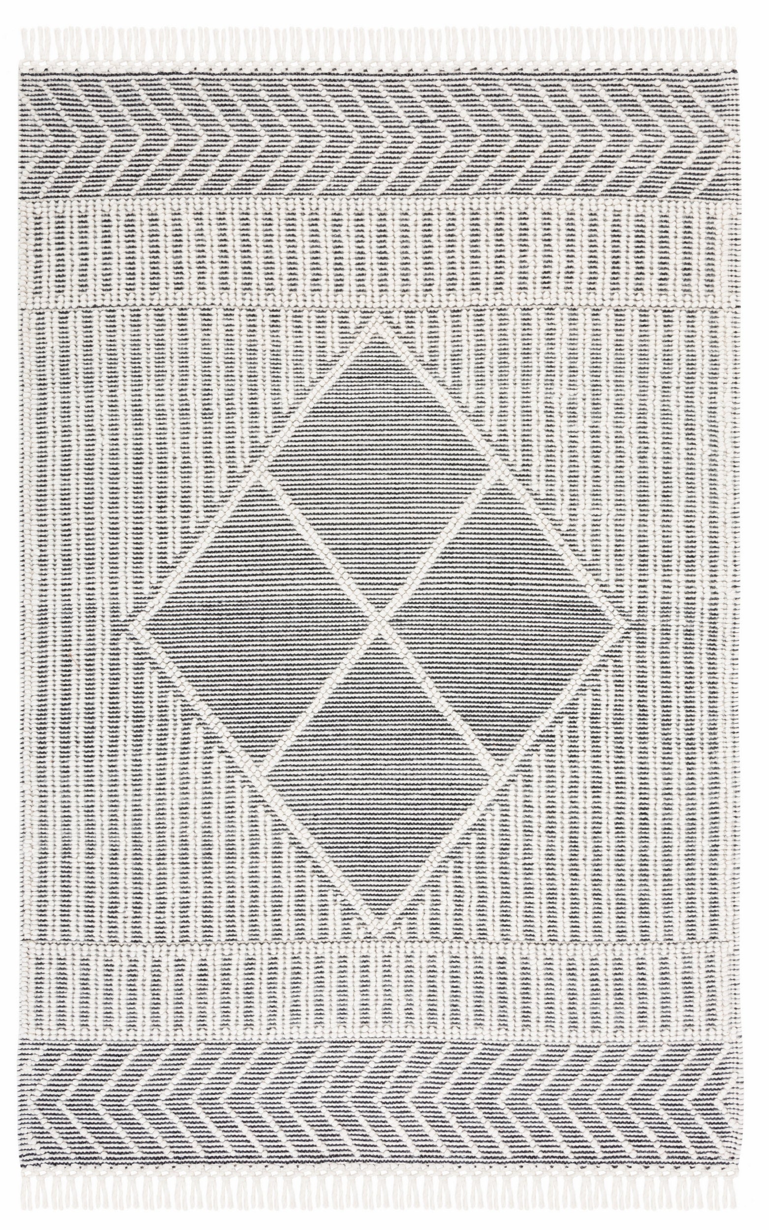 Safavieh Marbella Mrb475A Ivory/Black Area Rug