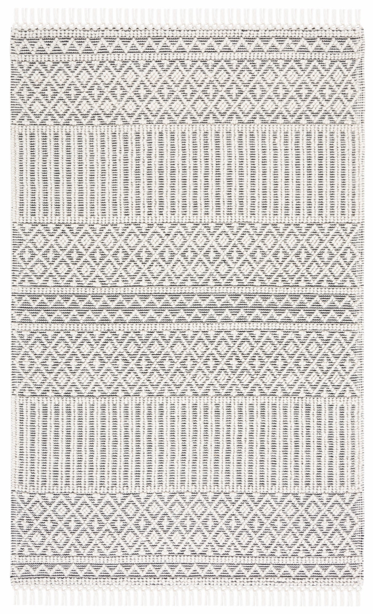 Safavieh Marbella Mrb476A Ivory/Black Rug.