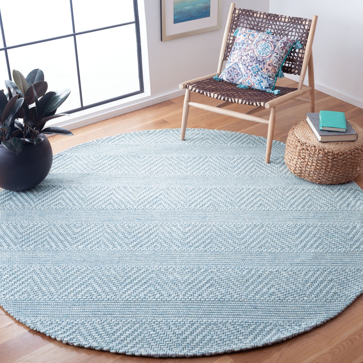 Safavieh Marbella Mrb554M Blue Rugs.