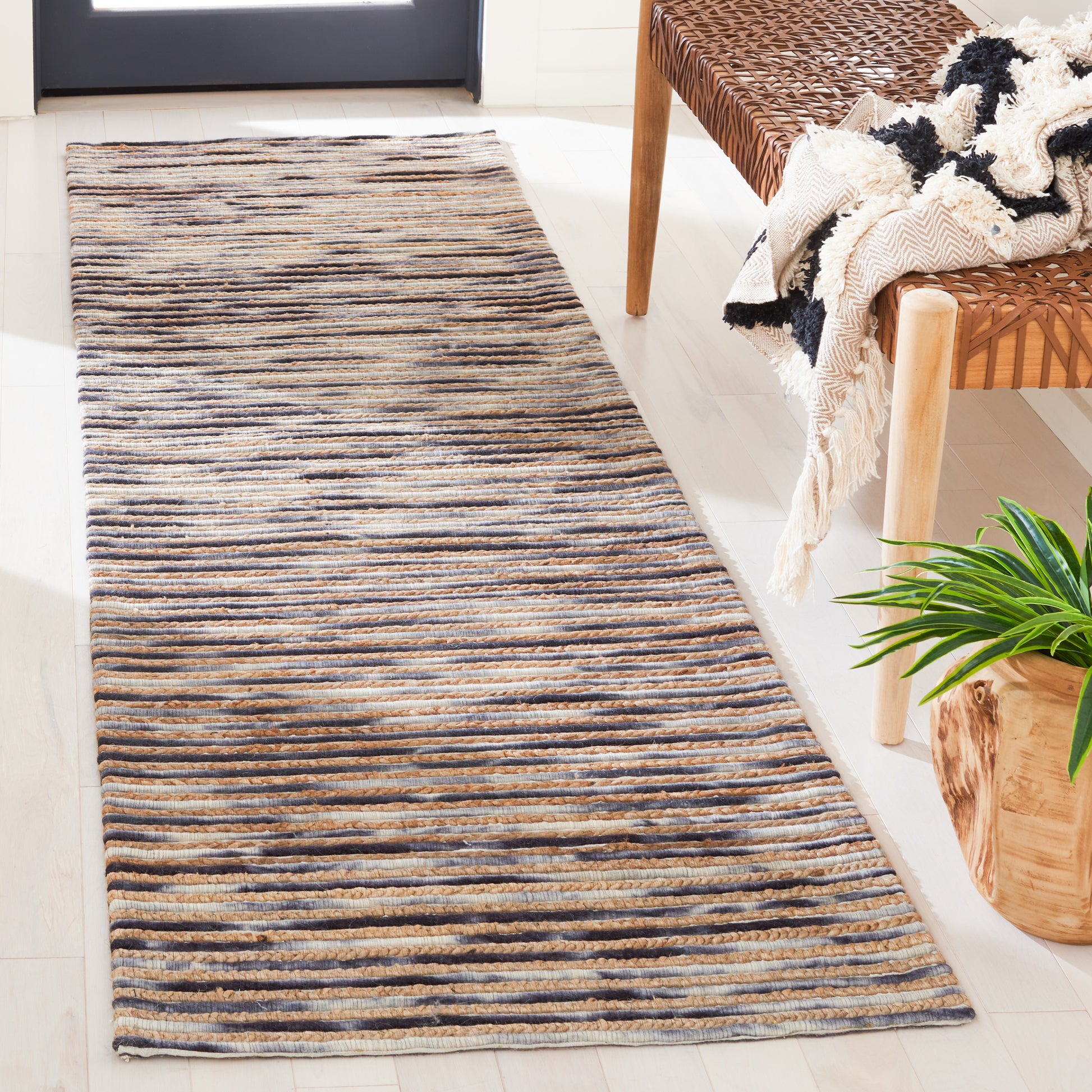 Safavieh Marbella Mrb853A Natural/Grey Area Rug