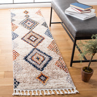 Safavieh Morocco Mrc860F Grey/Rust Area Rug