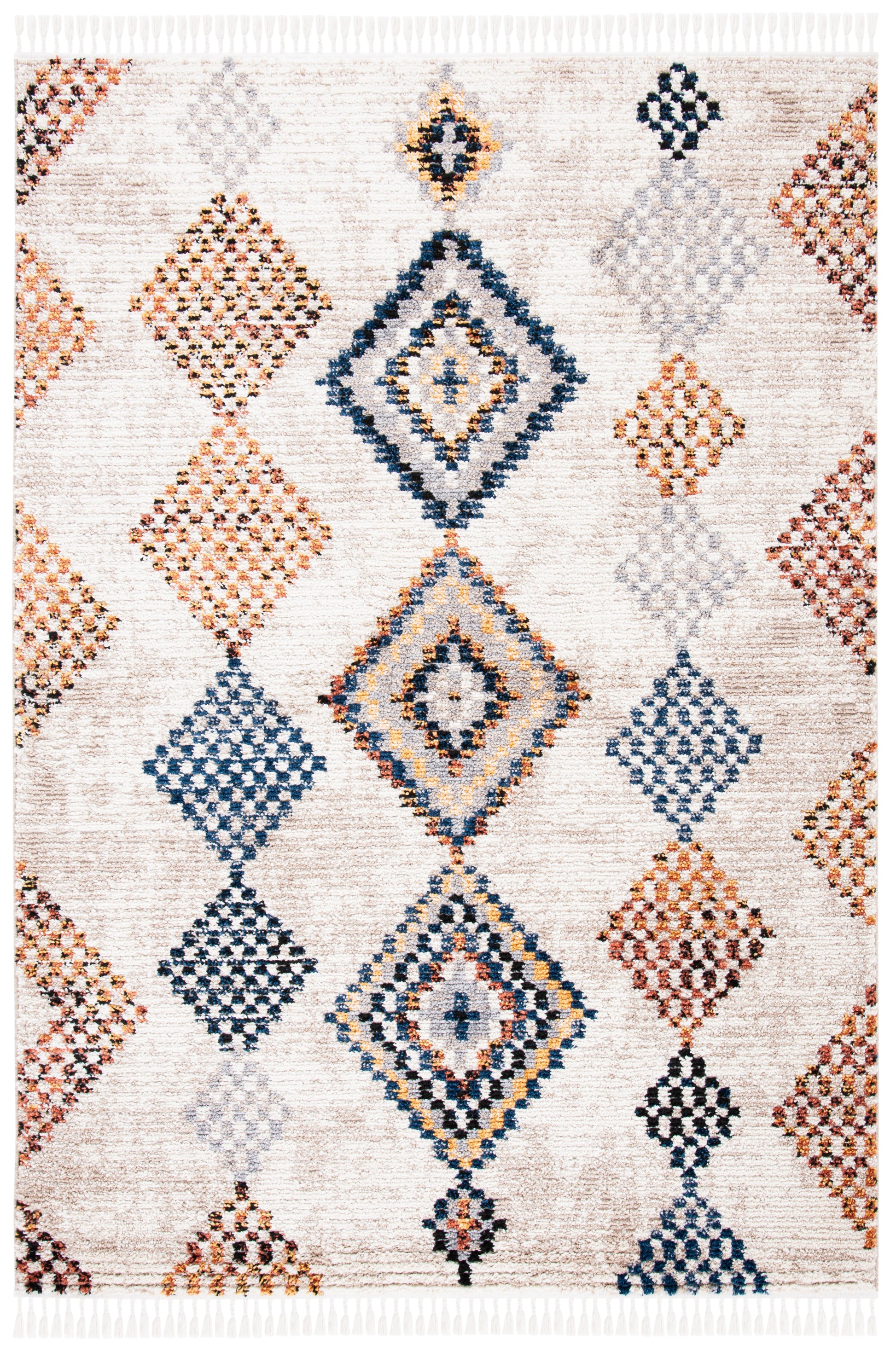 Safavieh Morocco Mrc860F Grey/Rust Area Rug