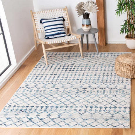 Safavieh Mercer Mre449A Ivory/Turquoise Area Rug