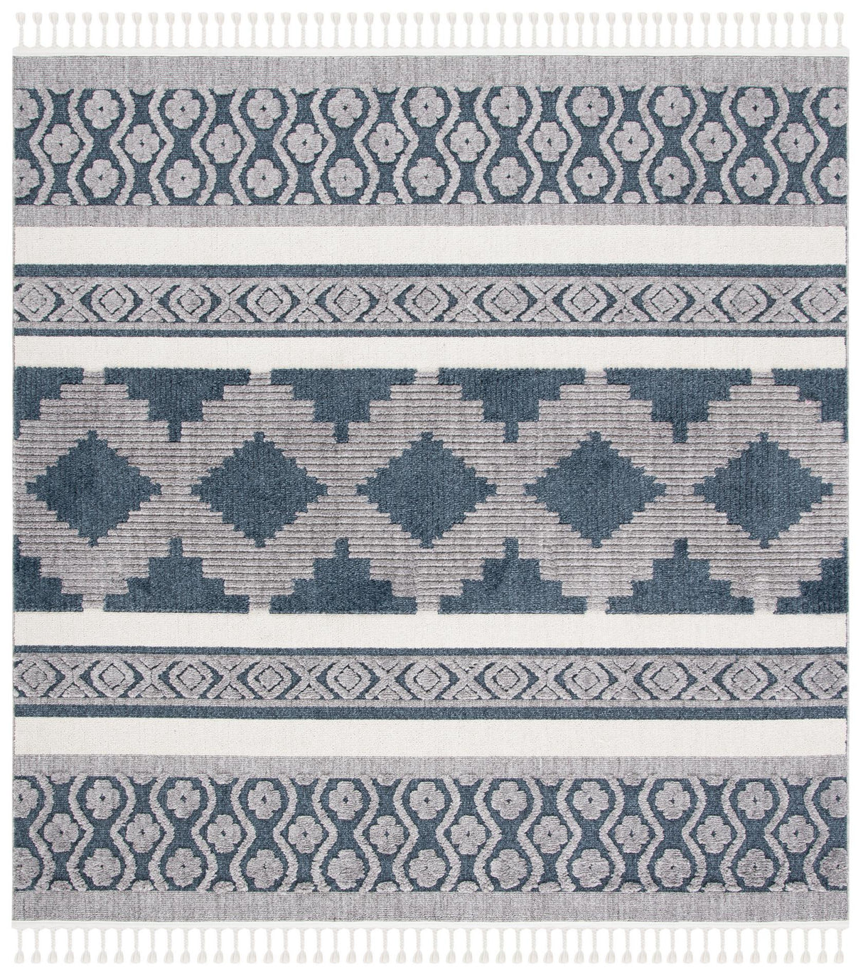 Safavieh Marrakesh Mrk515B Ivory/Blue Rugs.