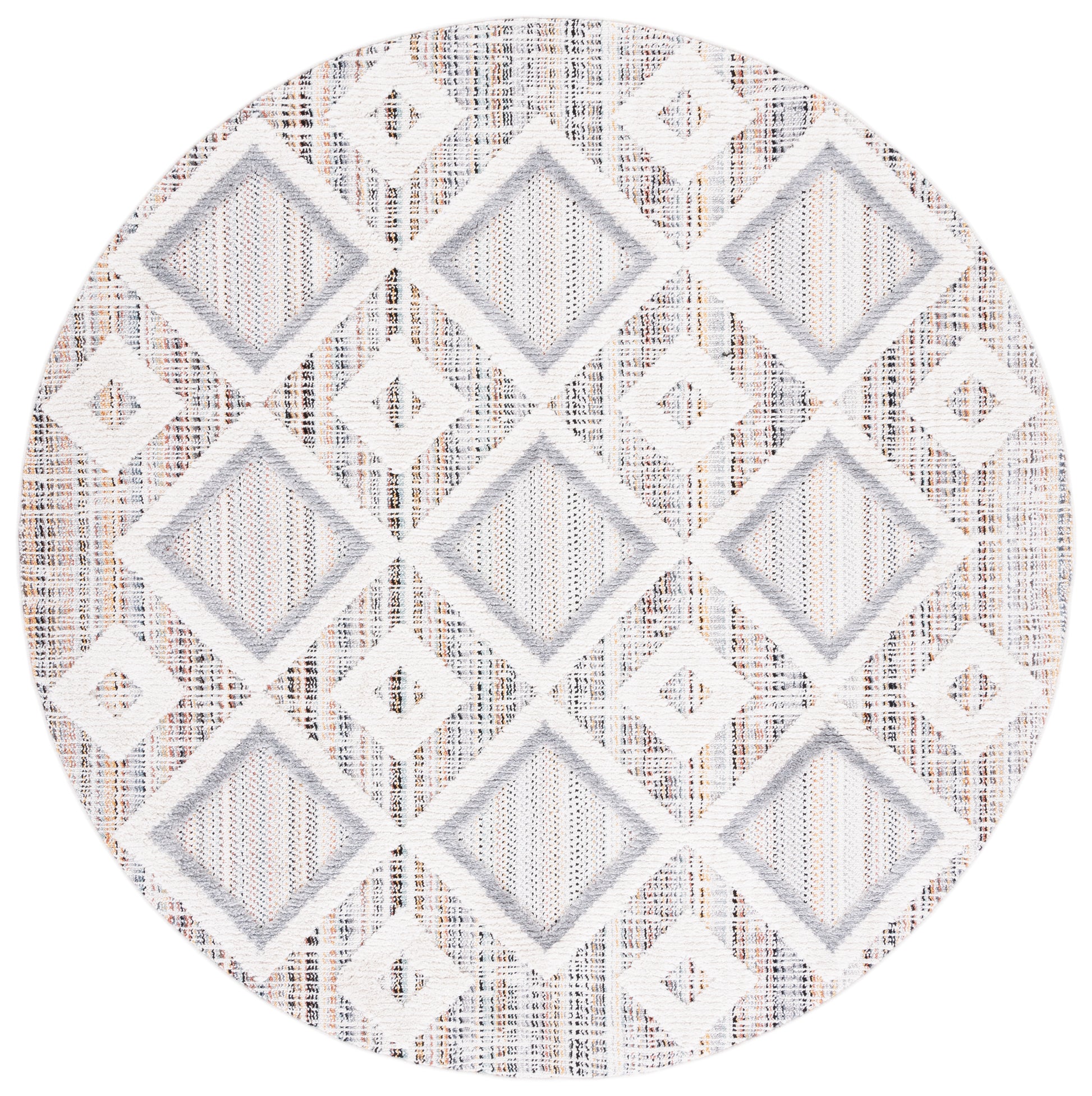 Safavieh Marrakesh Mrk523D Grey/Multi Area Rug