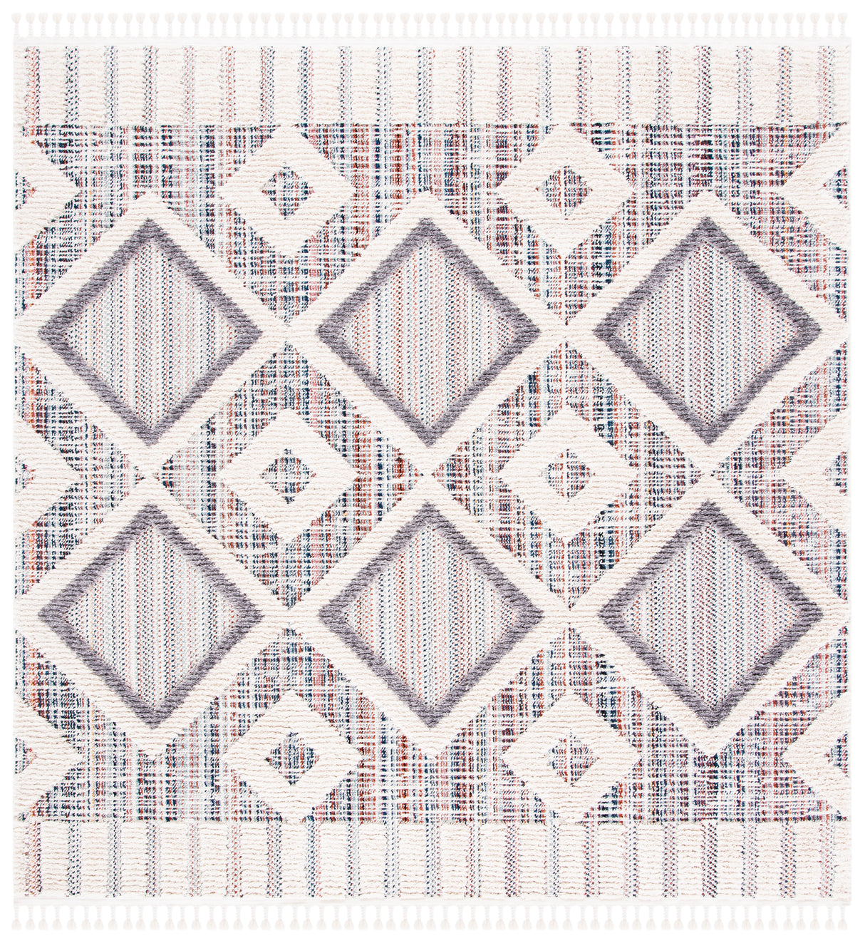 Safavieh Marrakesh Mrk523D Grey/Multi Rug.