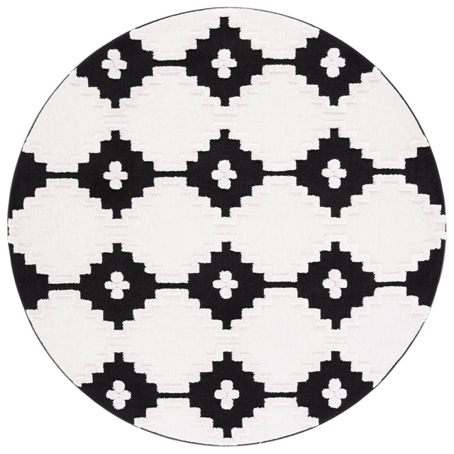 Safavieh Marrakesh Mrk532A Ivory/Anthracite Rug.