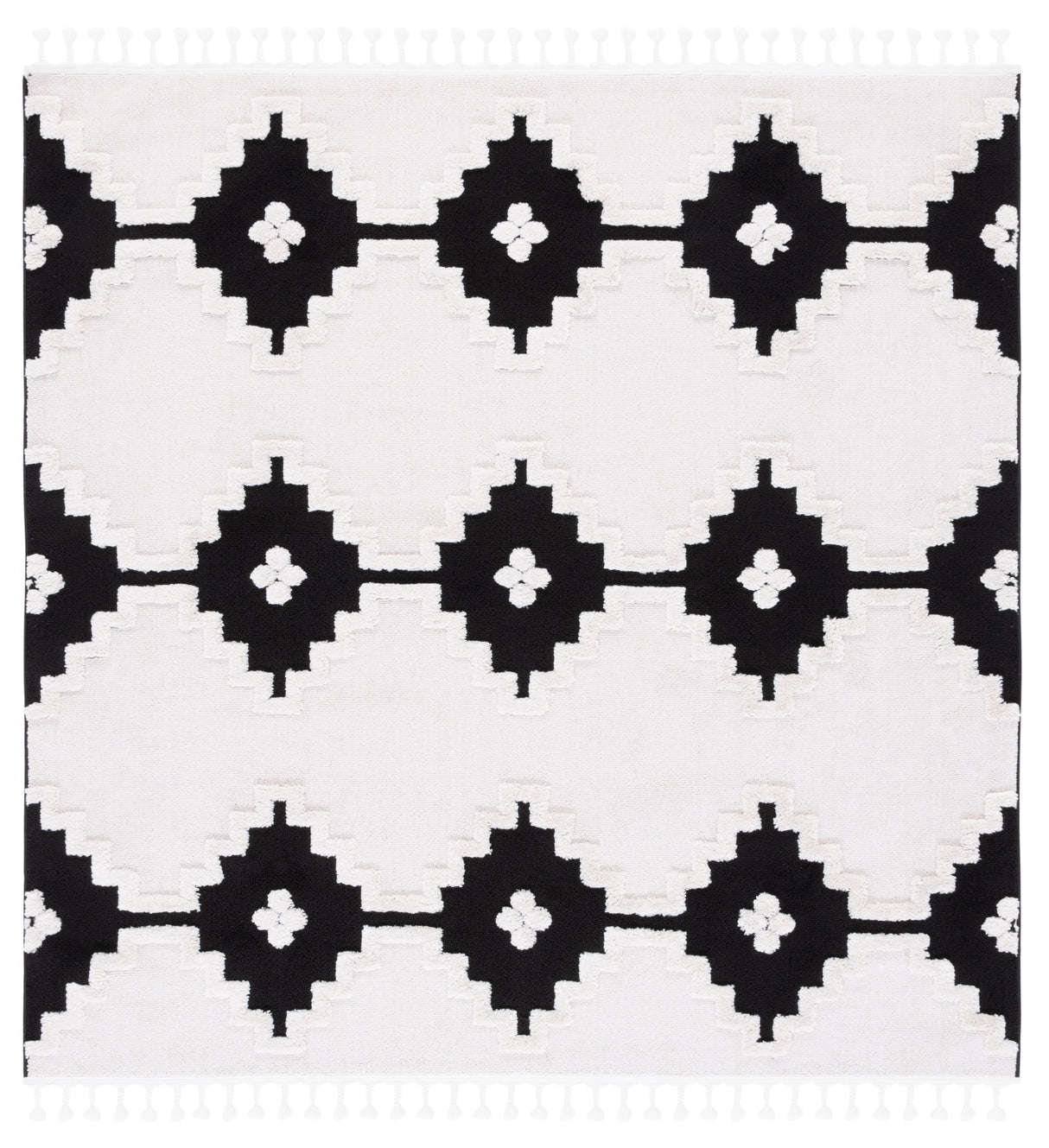 Safavieh Marrakesh Mrk532A Ivory/Anthracite Rug.