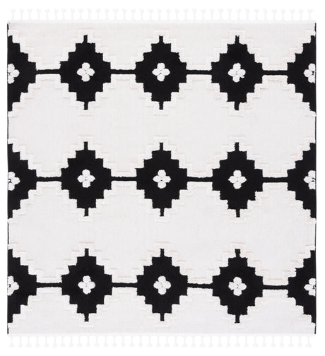 Safavieh Marrakesh Mrk532A Ivory/Anthracite Rug.