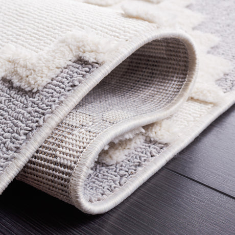 Safavieh Marrakesh Mrk532B Ivory/Grey Rug.