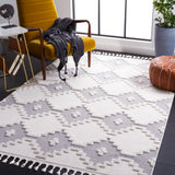 Safavieh Marrakesh Mrk532B Ivory/Grey Rug.