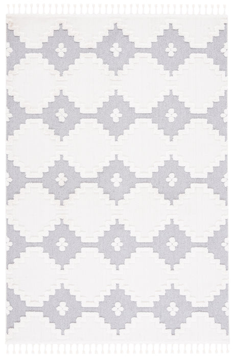 Safavieh Marrakesh Mrk532B Ivory/Grey Rug.