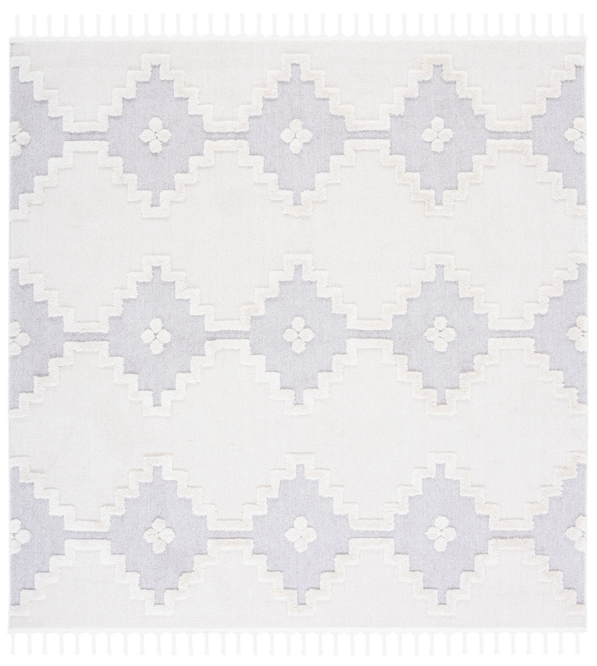 Safavieh Marrakesh Mrk532B Ivory/Grey Rug.