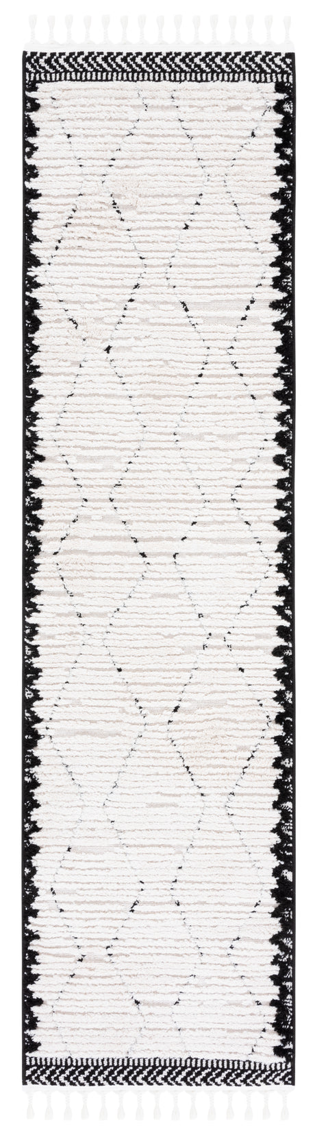 Safavieh Marrakesh Mrk536A Ivory/Anthracite Rug.