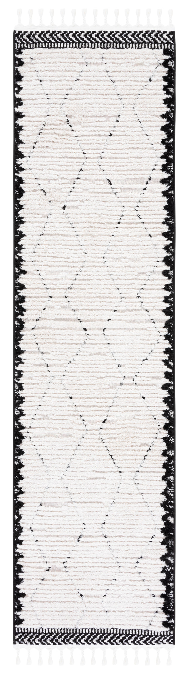 Safavieh Marrakesh Mrk536A Ivory/Anthracite Rug.